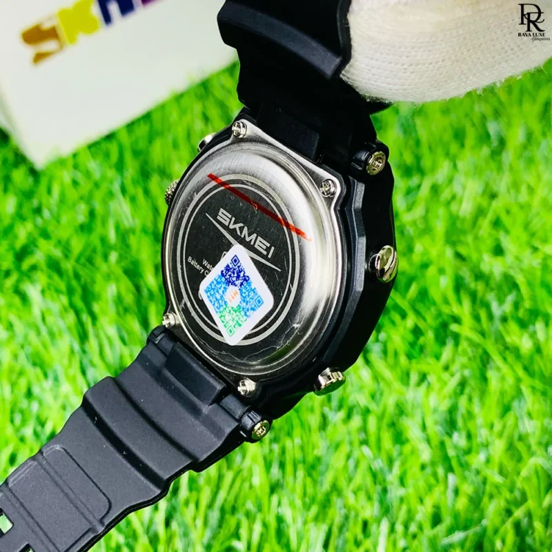 SKMEI original sports watch, dual time SKMEI watch, SKMEI waterproof watch Pakistan, rubber strap sports watch, SKMEI men’s watch 2025, affordable SKMEI watch, stylish sports wristwatch
