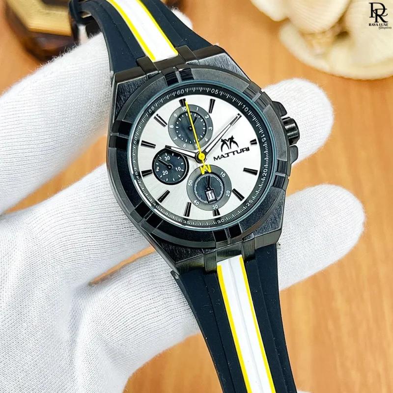 Matturi gents watch, Matturi silicone belt watch, men’s silicone strap watch Pakistan, Matturi brand new arrival 2025, stylish men’s watches under 4000, Matturi premium watch price in Pakistan, latest gents watch collection Ravaluxe, Matturi men’s fashion watch