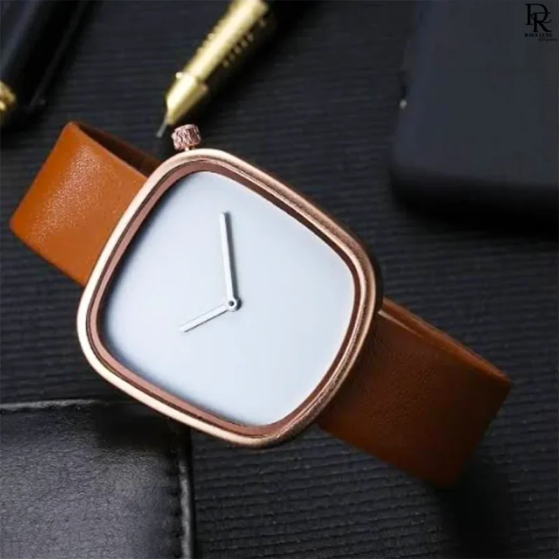 TOMI original unisex watch, TOMI watch price in Pakistan, leather strap TOMI watch, brass case unisex watch, trendy TOMI watch 2025, TOMI brand watch men women, affordable unisex wristwatch