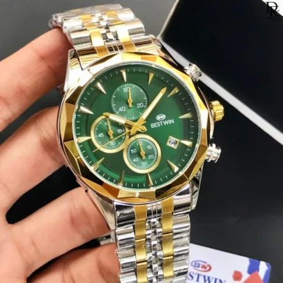 BESTWIN men’s watch, BESTWIN original watch Pakistan, BESTWIN chronograph watch, BESTWIN stainless steel watch, BESTWIN cut bezel watch, BESTWIN quartz watch, luxury BESTWIN watches 2025, BESTWIN men’s wristwatch price