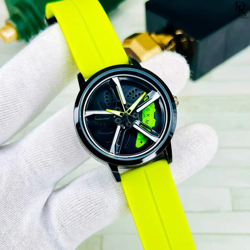 HERY spinner dial watch, magnetic lock watch Pakistan, new arrival trendy watches 2025, stylish men’s watches under 4000, unique dial watches for men, HERY original watch
