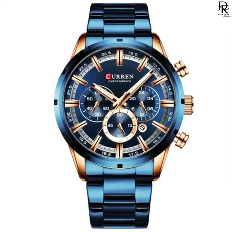 Curren 8355 price in Pakistan, Original Curren chronograph watch, luxury Curren men’s watch, Curren stainless steel watch, branded Curren watches 2025, stylish men’s wristwatches
