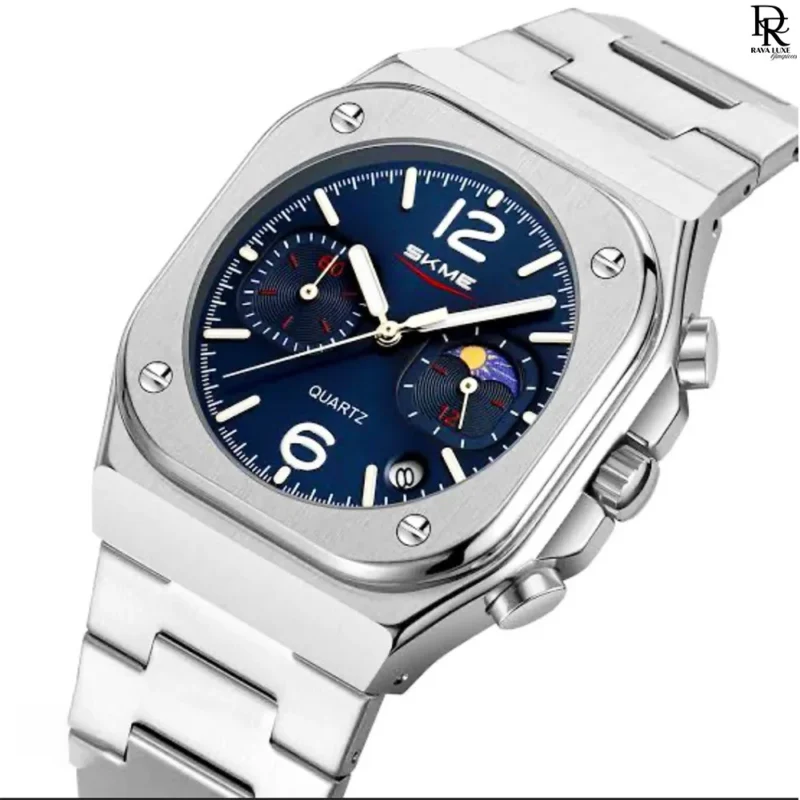 SKMEI Sun Moon watch price in Pakistan, SKMEI dual gears watch, SKMEI chronograph working watch, Sun Moon wristwatch men, SKMEI luxury watch 2025, SKMEI men’s watches new arrival