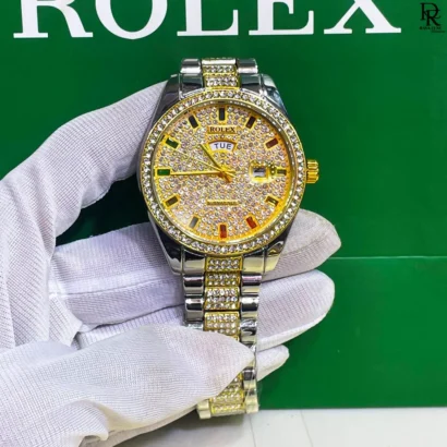 Rolex unisex watch price in Pakistan, Rolex day and date working watch, Rolex push lock watch, best Rolex replica unisex watch, Rolex affordable watches Pakistan, Rolex new colours 2025