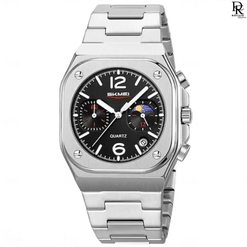 SKMEI Sun Moon watch price in Pakistan, SKMEI dual gears watch, SKMEI chronograph working watch, Sun Moon wristwatch men, SKMEI luxury watch 2025, SKMEI men’s watches new arrival