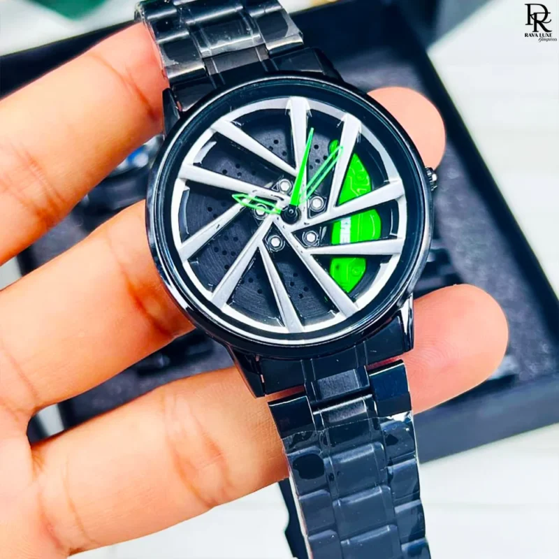 SKMEI Spinner Watch, Moving Dial Watch, Trendy Men’s Watch 2025, Push Lock Wristwatch, Stylish Watch for Men