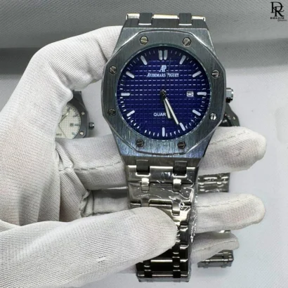 Audemars Piguet Pakistan, AP stainless steel watch, AP men’s watches 2025, luxury watches under 4000, AP butterfly lock watch, RavaLuxe watches