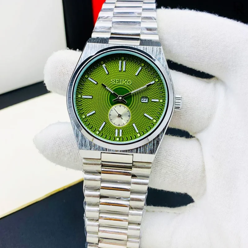 SEKO Down Second Watch, SEKO Stainless Steel Watch, Luxury Men’s Watch Pakistan, SEKO Watch RavaLuxe, Down Second Dial Watch, Premium Watches under 5000