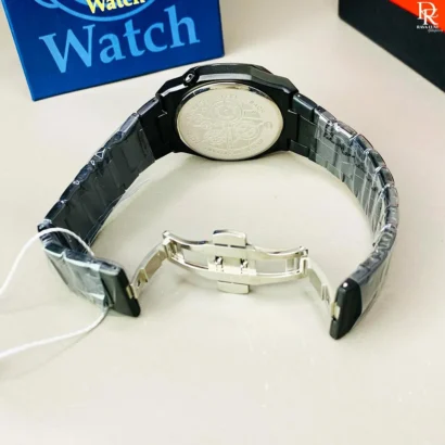 CHAXIGO 6829G men’s watch, luxury men’s watch Pakistan, stainless steel chain watch, butterfly lock watch, date display men’s watch, premium gift watch, trendy men’s wristwatch