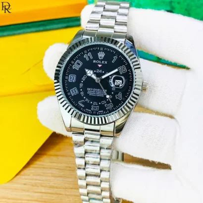 Rolex Land Dweller Pakistan, 2025 model watch, push lock watch, affordable luxury watches, date working men’s watch, premium style watches