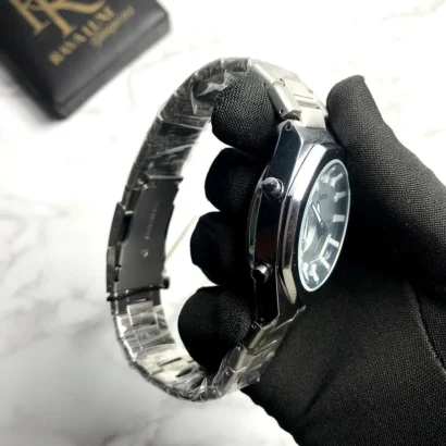 SKMEI 1816, Dual Display Watch, Waterproof Steel Strap Watch, Men’s Digital Analog Watch