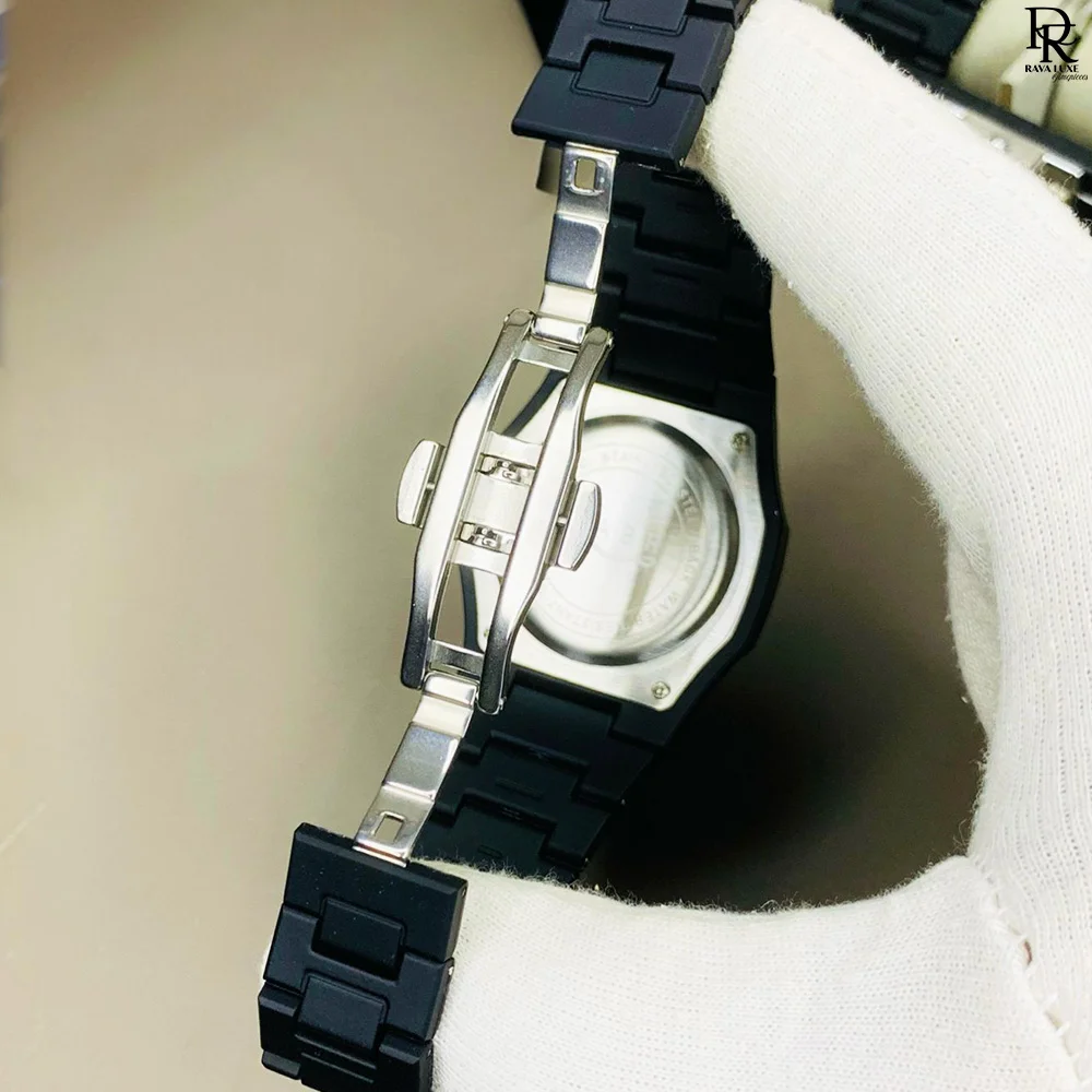 π°οΈ AURA SABR β Full Black Arabic Dial 2 Arabic Dial Watch | Black Fiber Chain Watch | Minimal Luxury Watch Pakistan | Aesthetic Menβs Watch | Sabr Watch Black