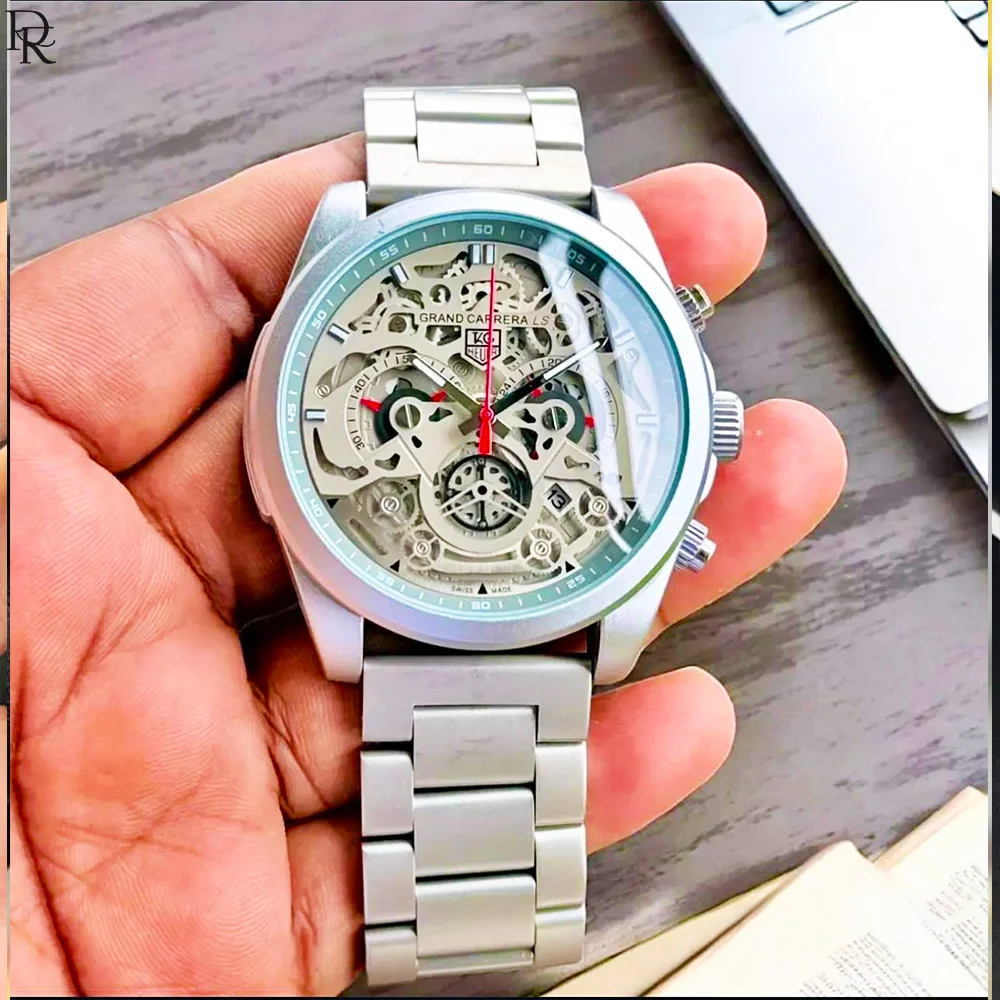 TAG HEUER CR7 Men’s Luxury Chronograph Watch | Stainless Steel 9 TAG HEUER CR7 Men’s Luxury Chronograph Watch | Stainless Steel