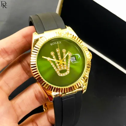 rolex men watch datejust men’s luxury watch quartz rolex style silicone strap watch heavy weight men’s watch premium men wrist watch pakistan date working men’s watch affordable luxury watches men watch 2025 trending pakistan