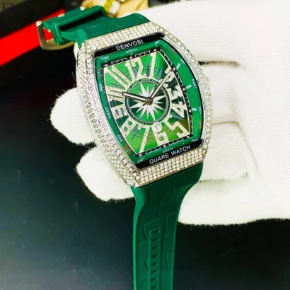 Frank Muller watch Pakistan, silicon strap watch, date working watch, luxury watch lookalike, menβs stylish watches, affordable premium watches