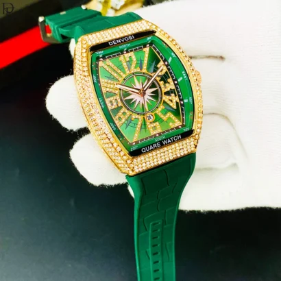 Frank Muller watch Pakistan, silicon strap watch, date working watch, luxury watch lookalike, menβs stylish watches, affordable premium watches