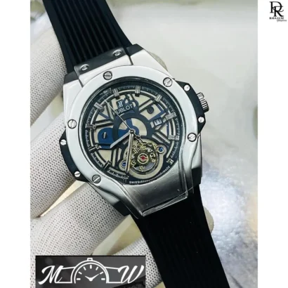 Hublot Diamond Watch Price in Pakistan Luxury Full Stone Watch for Men Premium Diamond Style Wristwatch Affordable Luxury Watch Pakistan Hublot Style Watch Online Best Gift Watch for Men