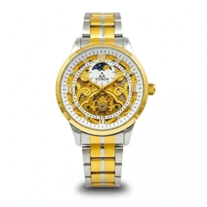 🕰️ FITRON Original Skeleton Automatic Watch