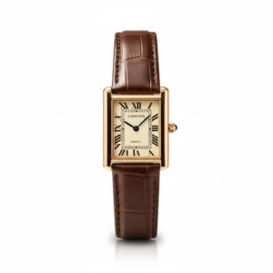 🕰️ CARTIER TANK – Style Watch (Second Copy)