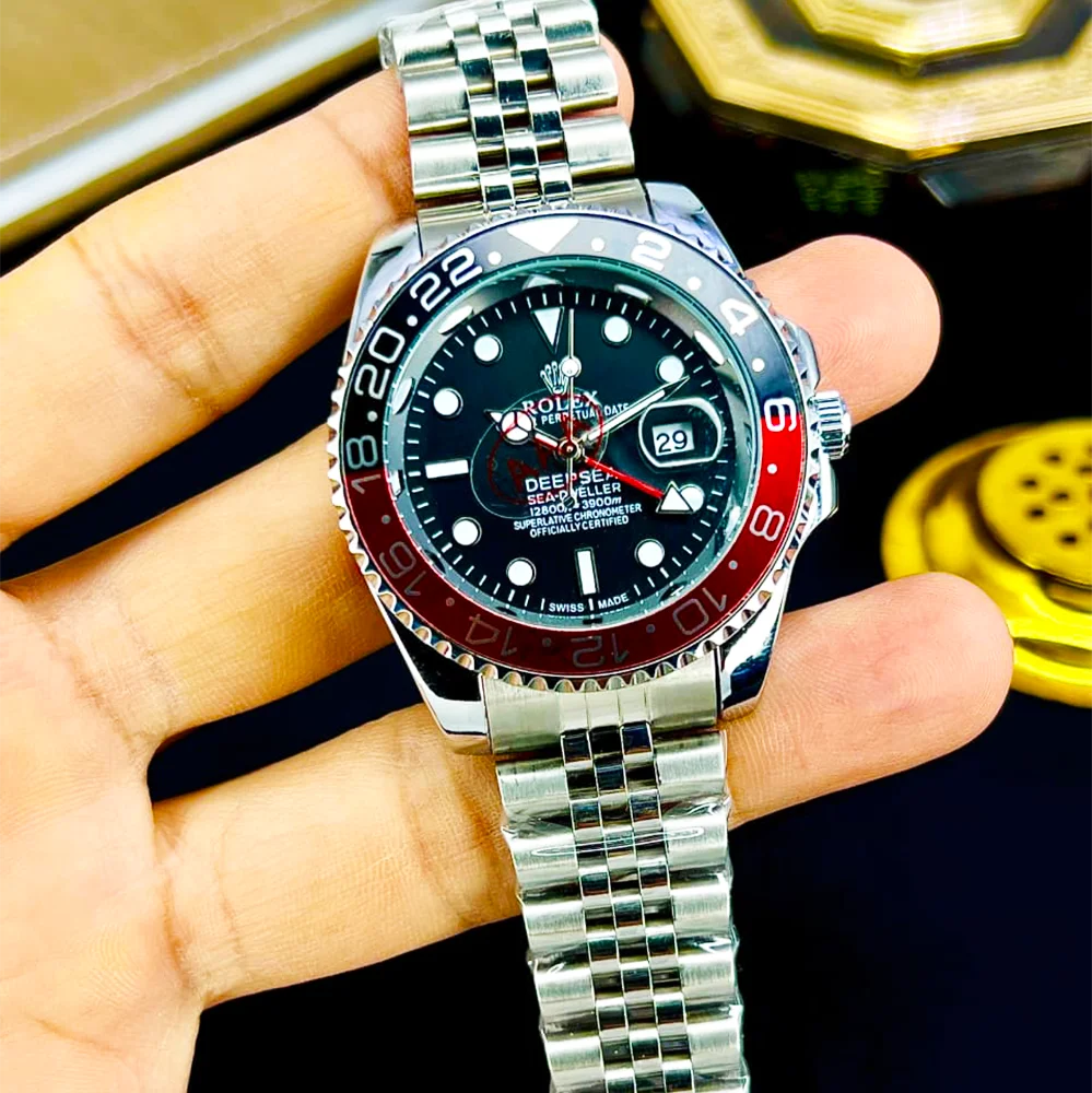 Rolex GMT – Men Collection | Steel Chain 9 Rolex GMT – Men Collection | Steel Chain