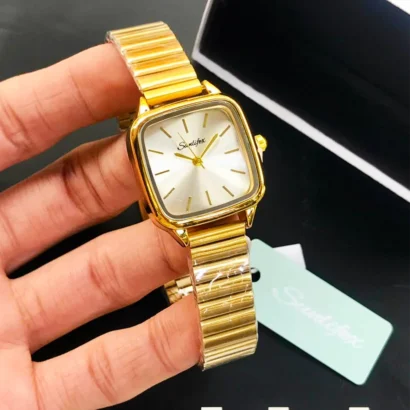 SUNLIFEX Original Women’s Watch – Vintage Square Dial