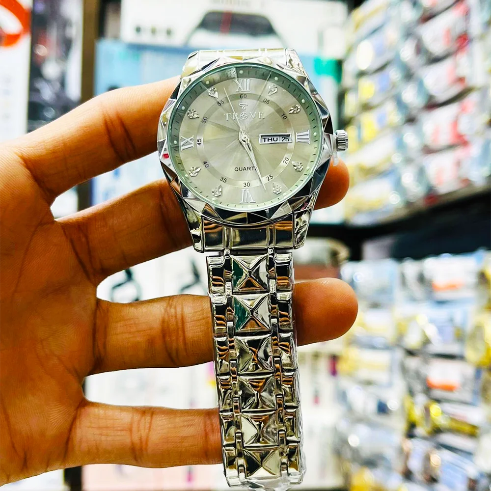 Stainless Steel Chain Watch 3 Stainless Steel Chain Watch