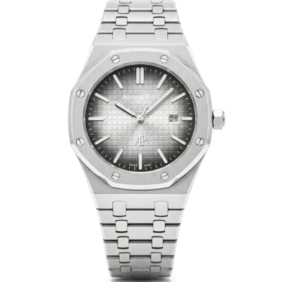 AP men watch Pakistan, Audemars style watch Pakistan, AP second copy watch, metal strap men watch Pakistan, quartz men watch with date, luxury style men watch