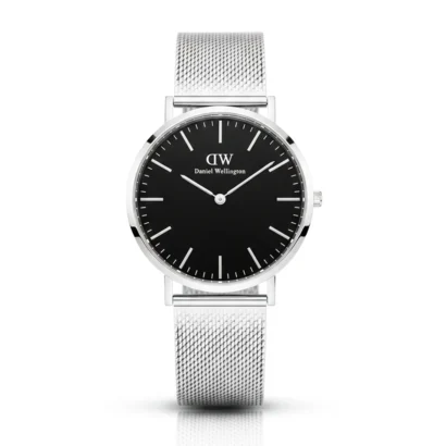 Daniel Wellington mens watch Pakistan, DW slim watch, minimalist men watch, stainless steel men watch, quartz watch for office wear, slim watch for men Pakistan