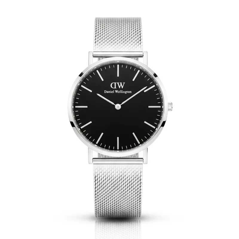 Daniel Wellington mens watch Pakistan, DW slim watch, minimalist men watch, stainless steel men watch, quartz watch for office wear, slim watch for men Pakistan
