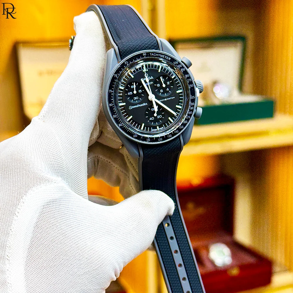 OMEGA Chronograph – Second Copy | Quartz | Rubber Strap 2 OMEGA Chronograph – Second Copy | Quartz | Rubber Strap