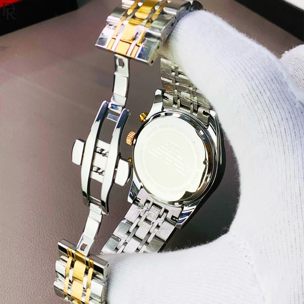 Emporio Armani Chronograph – AA Copy | Steel Chain | Full Working Dials 2 Emporio Armani Chronograph – AA Copy | Steel Chain | Full Working Dials