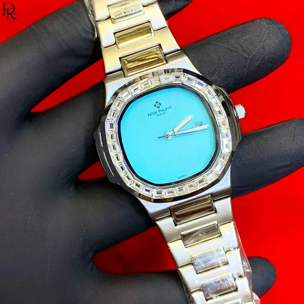 Patek Philippe Men Collection – Date Watch | Steel Chain | Butterfly Lock 3 Patek Philippe Men Collection – Date Watch | Steel Chain | Butterfly Lock