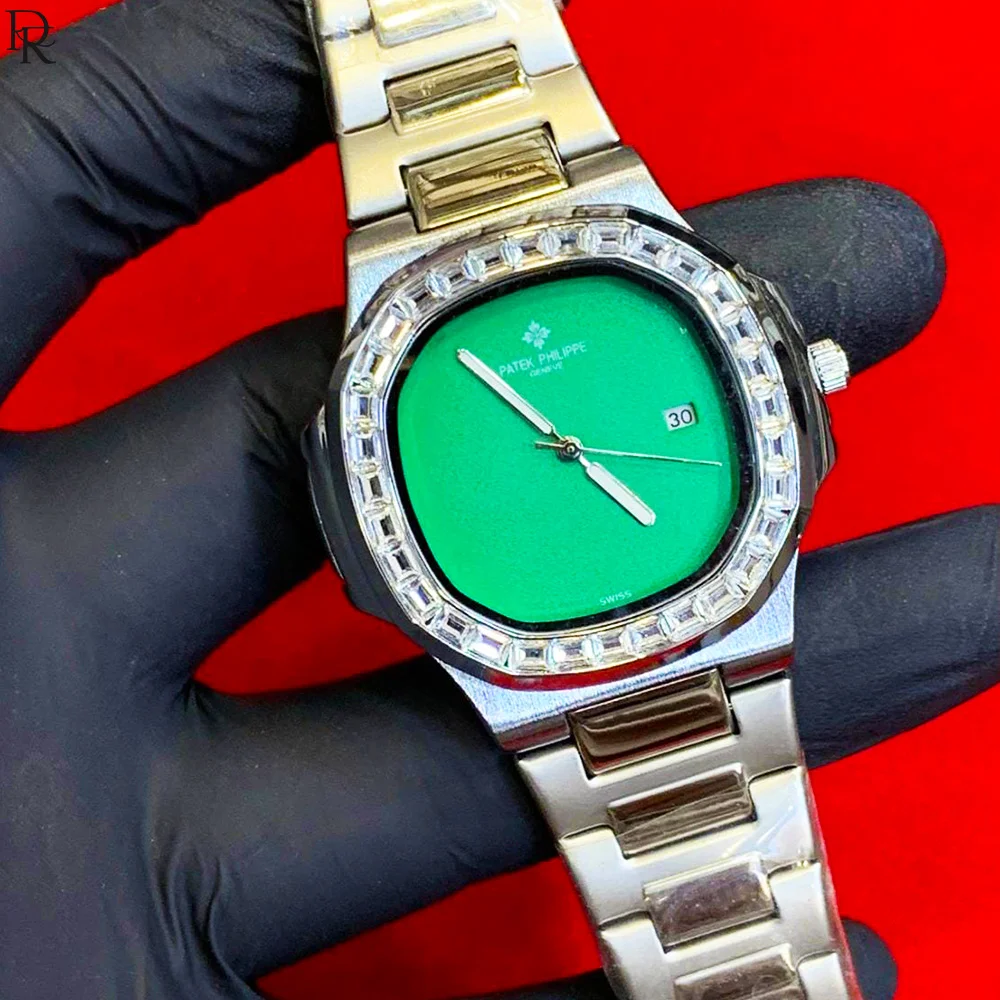 Patek Philippe Men Collection – Date Watch | Steel Chain | Butterfly Lock 2 Patek Philippe Men Collection – Date Watch | Steel Chain | Butterfly Lock