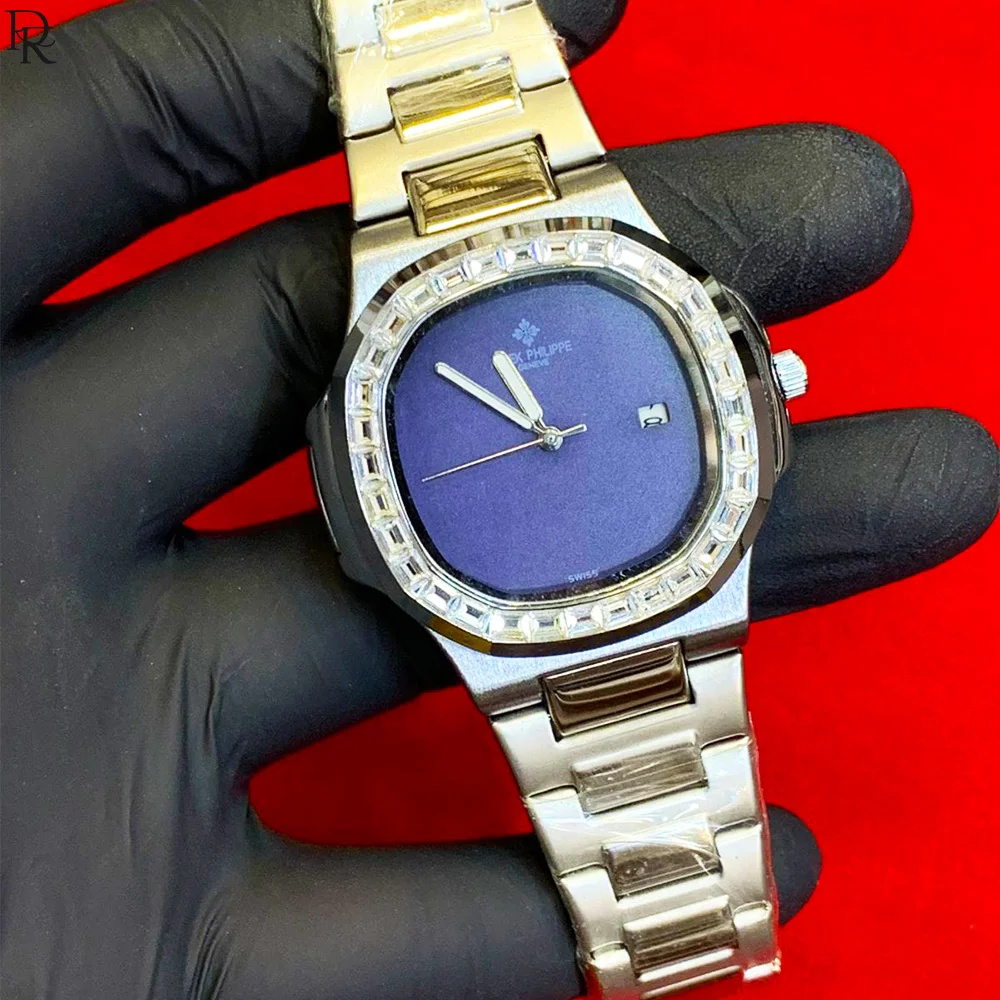 Patek Philippe Men Collection – Date Watch | Steel Chain | Butterfly Lock 1 Patek Philippe Men Collection – Date Watch | Steel Chain | Butterfly Lock