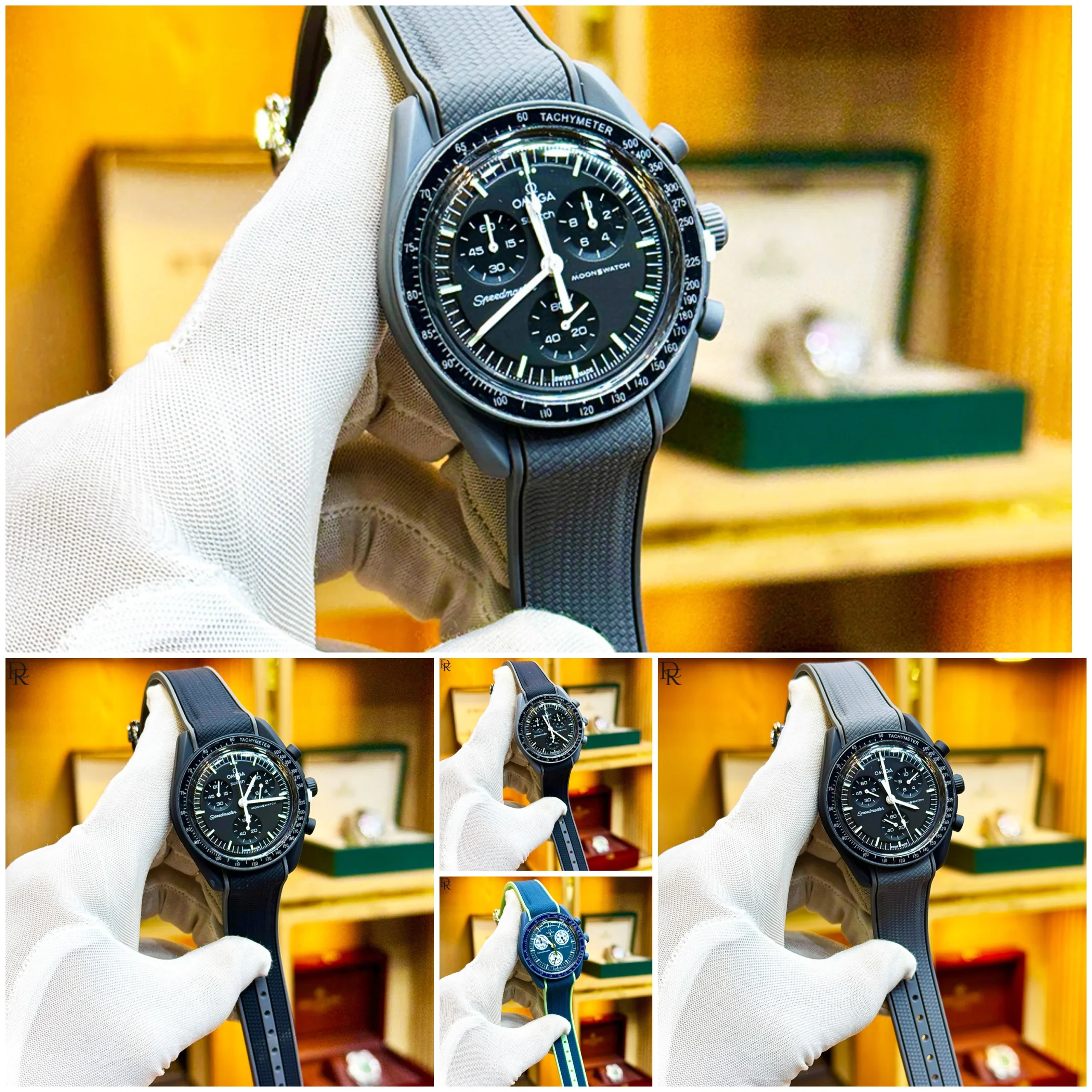 OMEGA Chronograph – Second Copy | Quartz | Rubber Strap 1 OMEGA Chronograph – Second Copy | Quartz | Rubber Strap