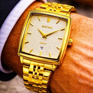 BESTWIN Original – Date Watch | Steel Chain | Butterfly Lock