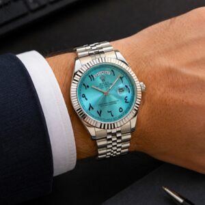 ROLEX Arabic Model – Day & Date | Jubilee Chain | Fluted Bezel